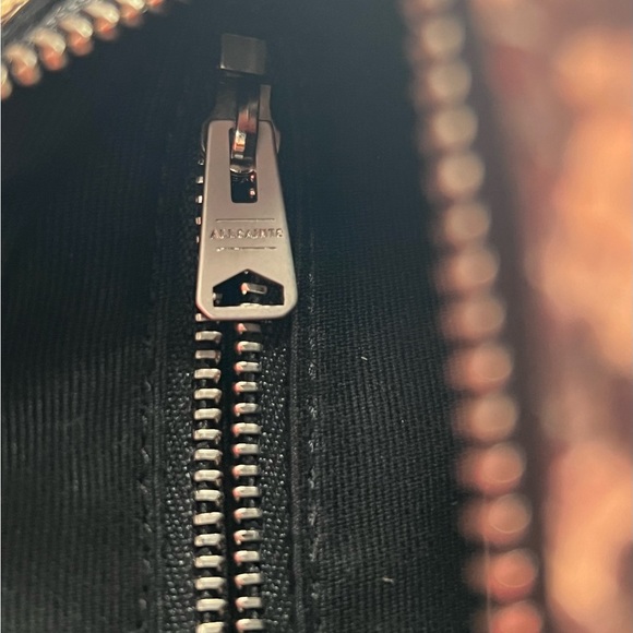 ALLSAINTS Sliver Bumbag Crossbody, Snake Print - Picture 14 of 15